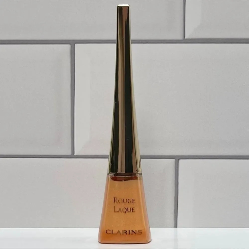 Clarins 15 Sunlit Rouge Laque Lip Glaze